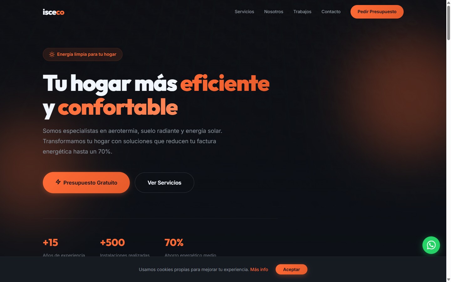 ISCECO — energía limpia Madrid
