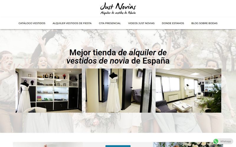 Just Novias — cliente de SEO y AEO de Multiatlas